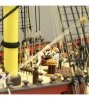 ARTESANIA LATINA 22901 Santisima Trinidad Trafalgar Ed. 1805 + figurki + miedziane poszycie 1/84
